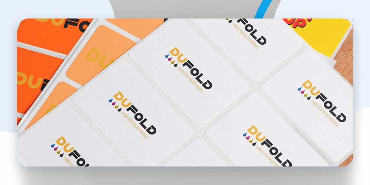 Dufold Etiket Nedir? A4 Inkjet Baskı İçin Rehber uygulama örneği