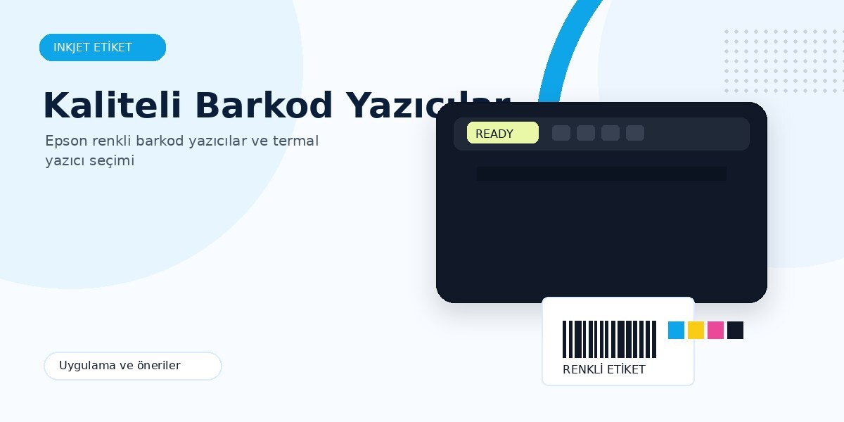 Kaliteli Barkod Yazıcılar kullanım alanları